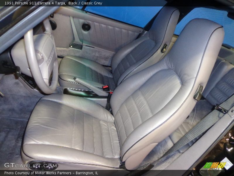 Front Seat of 1991 911 Carrera 4 Targa