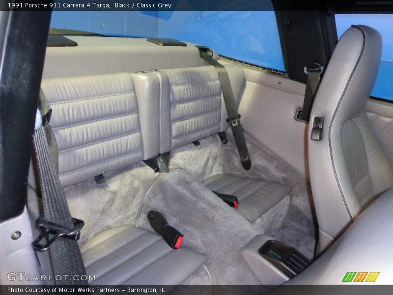  1991 911 Carrera 4 Targa Classic Grey Interior