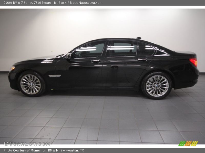  2009 7 Series 750i Sedan Jet Black