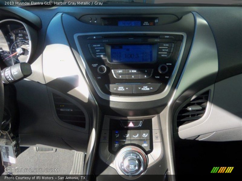 Harbor Gray Metallic / Gray 2013 Hyundai Elantra GLS