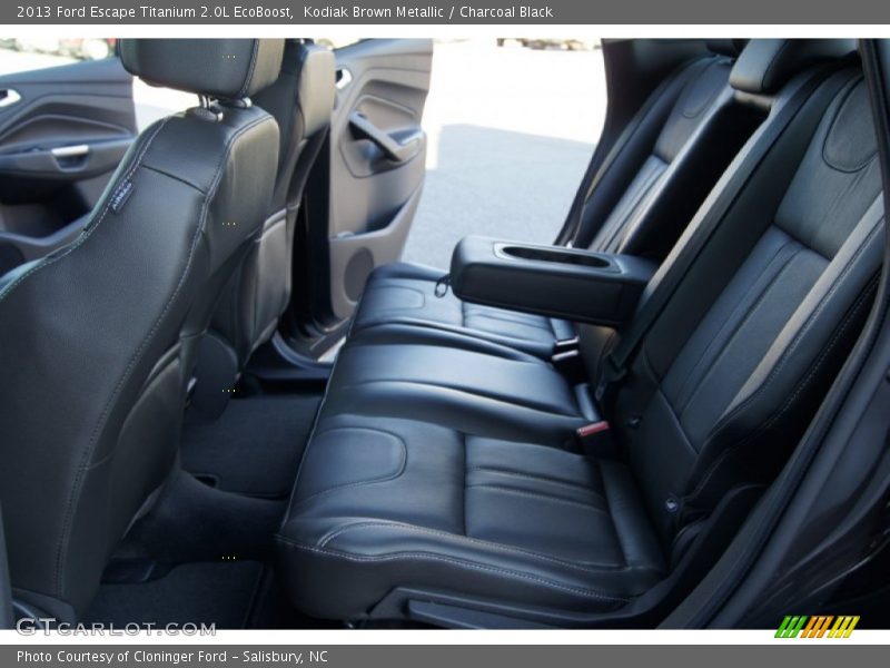 Kodiak Brown Metallic / Charcoal Black 2013 Ford Escape Titanium 2.0L EcoBoost