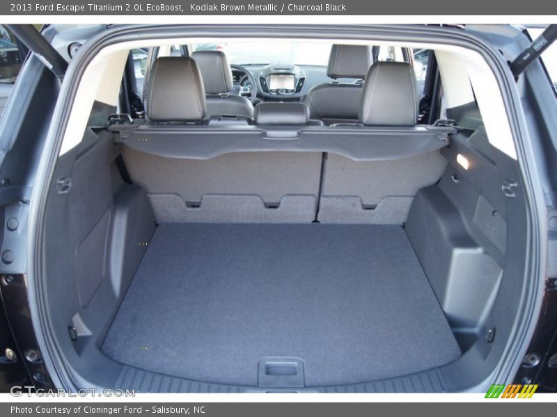 Kodiak Brown Metallic / Charcoal Black 2013 Ford Escape Titanium 2.0L EcoBoost