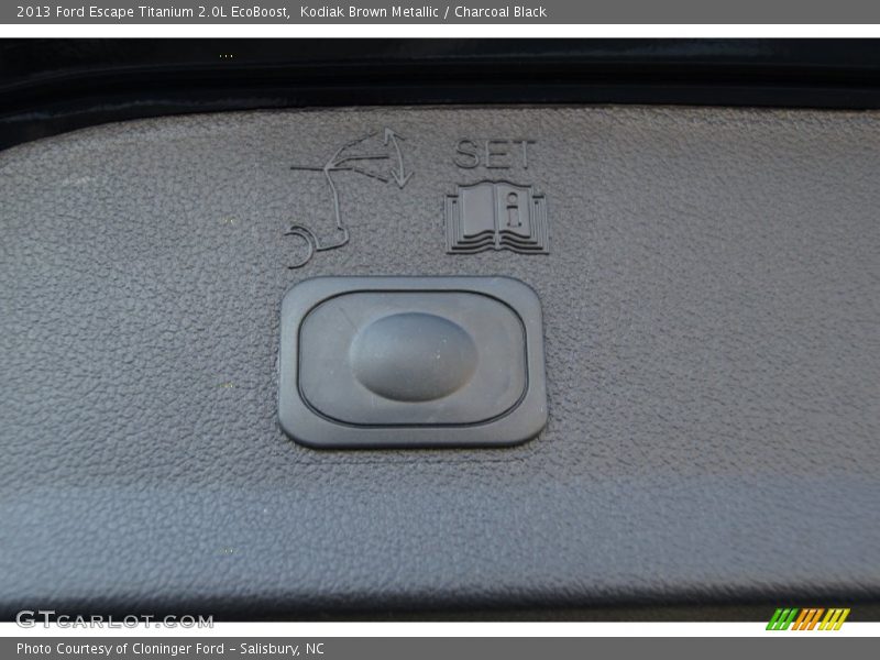 Kodiak Brown Metallic / Charcoal Black 2013 Ford Escape Titanium 2.0L EcoBoost