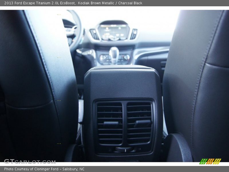 Kodiak Brown Metallic / Charcoal Black 2013 Ford Escape Titanium 2.0L EcoBoost