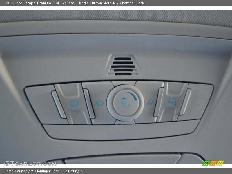 Kodiak Brown Metallic / Charcoal Black 2013 Ford Escape Titanium 2.0L EcoBoost