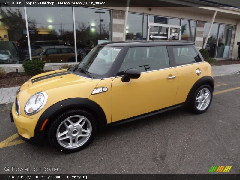 Mellow Yellow / Grey/Black 2008 Mini Cooper S Hardtop