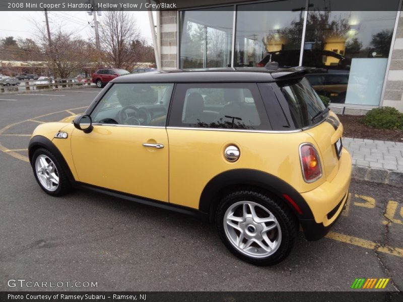 Mellow Yellow / Grey/Black 2008 Mini Cooper S Hardtop