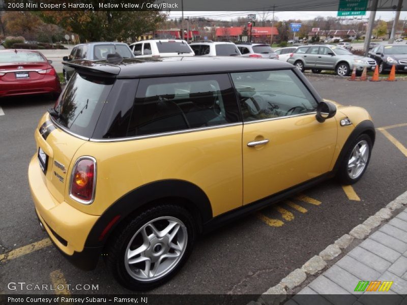 Mellow Yellow / Grey/Black 2008 Mini Cooper S Hardtop