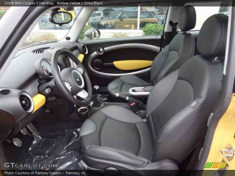  2008 Cooper S Hardtop Grey/Black Interior