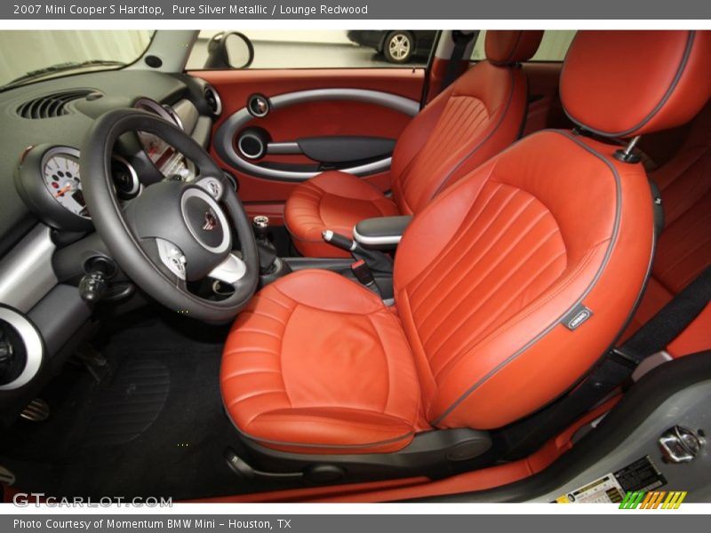 Front Seat of 2007 Cooper S Hardtop