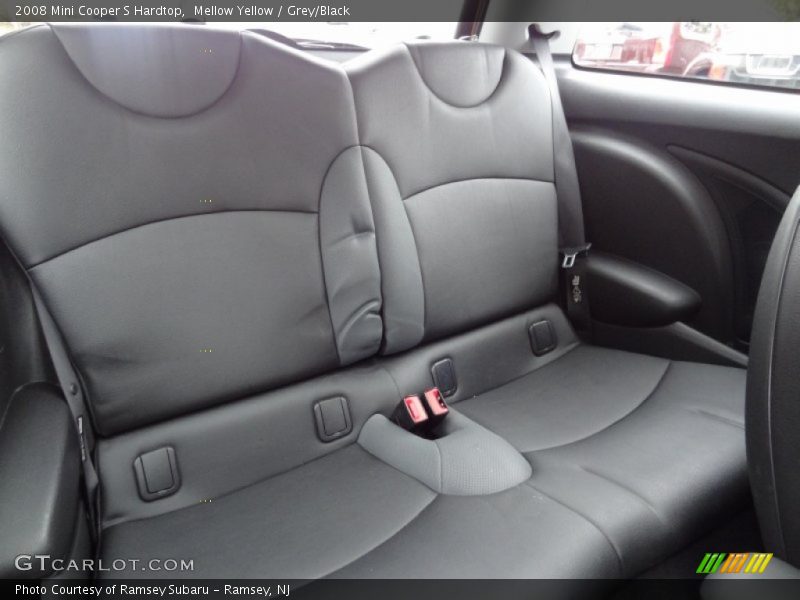 Rear Seat of 2008 Cooper S Hardtop