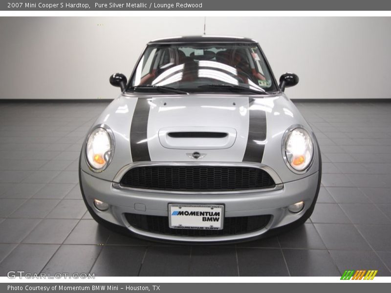 Pure Silver Metallic / Lounge Redwood 2007 Mini Cooper S Hardtop