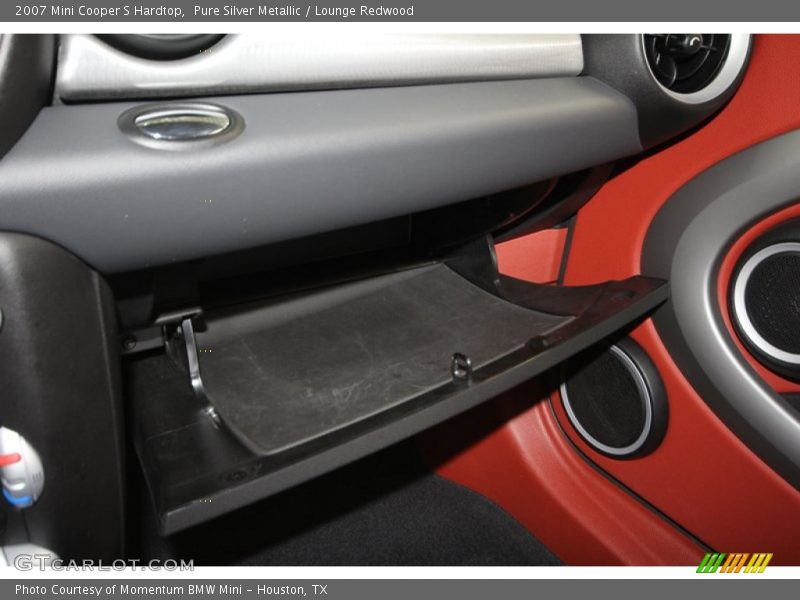 Pure Silver Metallic / Lounge Redwood 2007 Mini Cooper S Hardtop
