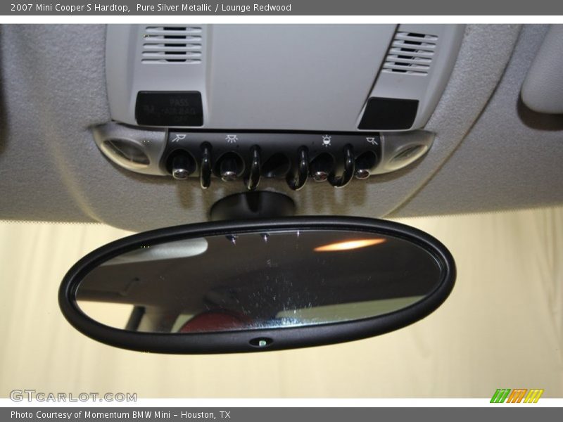 Pure Silver Metallic / Lounge Redwood 2007 Mini Cooper S Hardtop