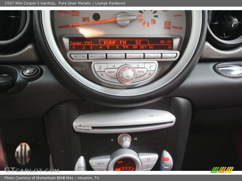 Pure Silver Metallic / Lounge Redwood 2007 Mini Cooper S Hardtop