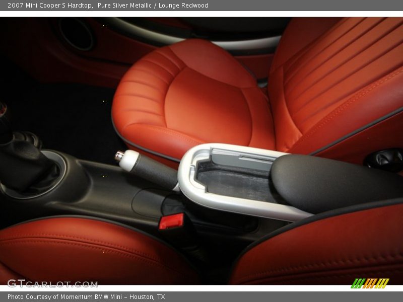 Pure Silver Metallic / Lounge Redwood 2007 Mini Cooper S Hardtop