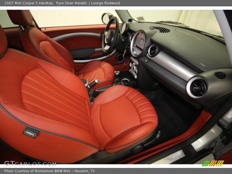 Front Seat of 2007 Cooper S Hardtop