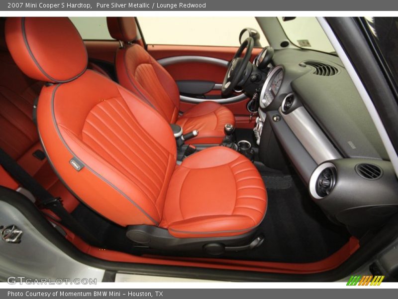 Front Seat of 2007 Cooper S Hardtop
