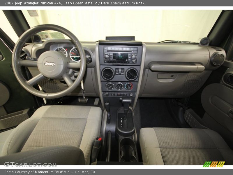 Jeep Green Metallic / Dark Khaki/Medium Khaki 2007 Jeep Wrangler Rubicon 4x4
