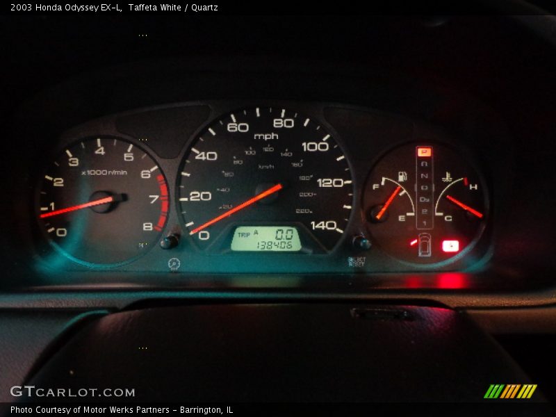 Taffeta White / Quartz 2003 Honda Odyssey EX-L