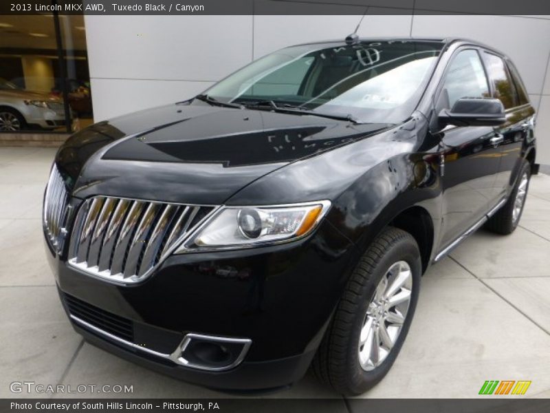 Tuxedo Black / Canyon 2013 Lincoln MKX AWD