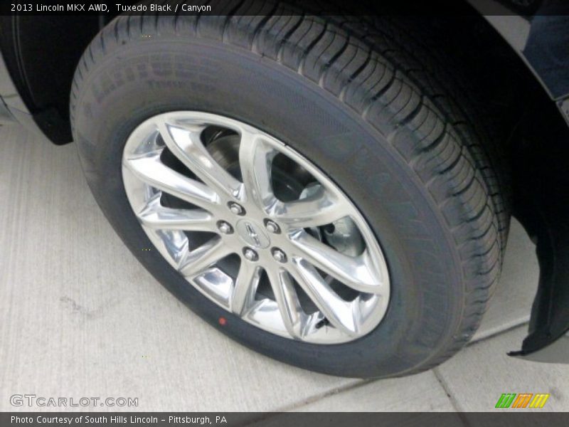 Tuxedo Black / Canyon 2013 Lincoln MKX AWD