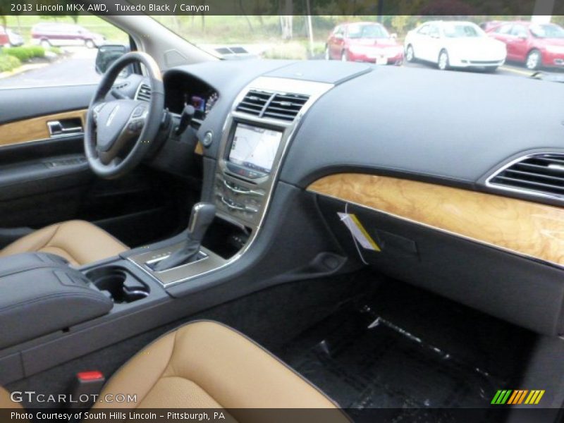 Tuxedo Black / Canyon 2013 Lincoln MKX AWD