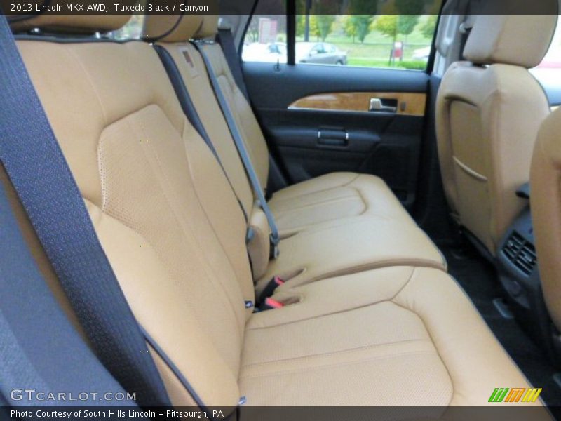 Tuxedo Black / Canyon 2013 Lincoln MKX AWD