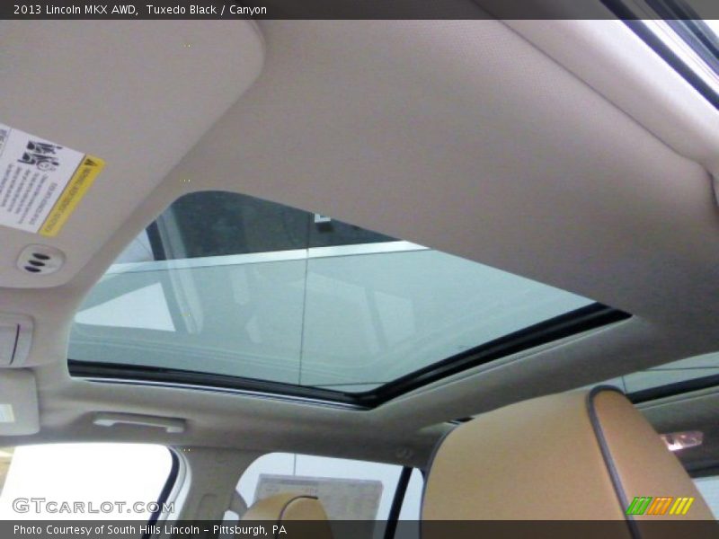 Tuxedo Black / Canyon 2013 Lincoln MKX AWD