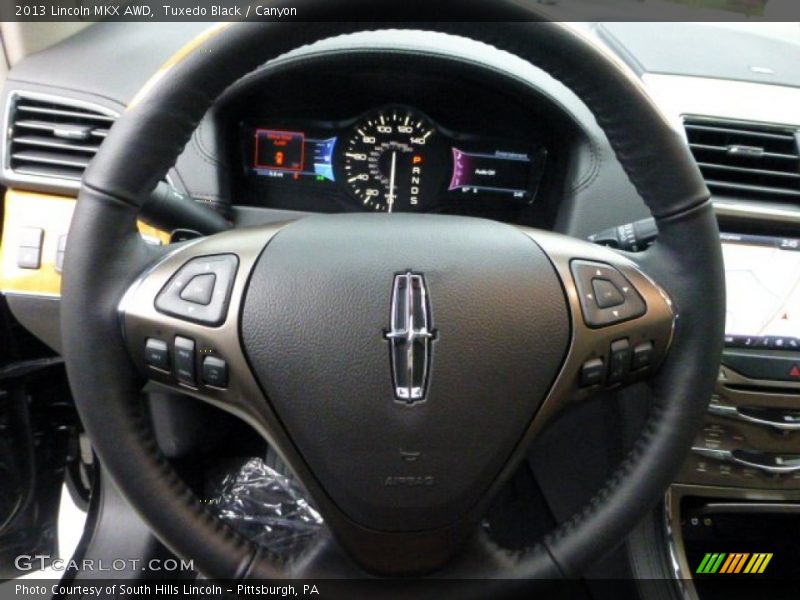 Tuxedo Black / Canyon 2013 Lincoln MKX AWD