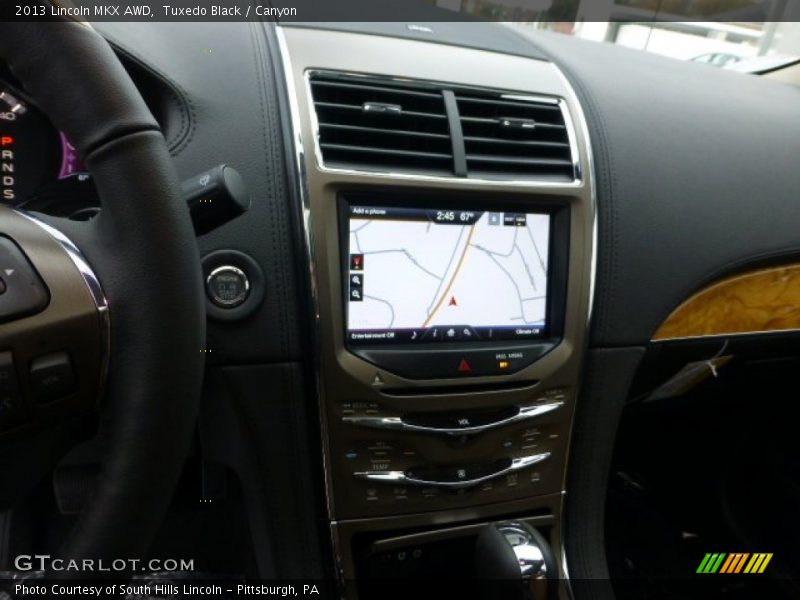 Tuxedo Black / Canyon 2013 Lincoln MKX AWD