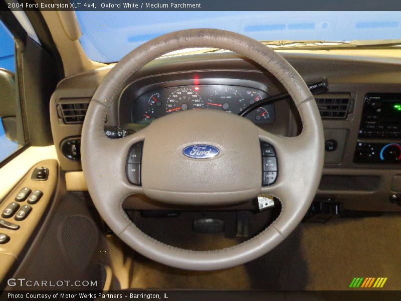 Oxford White / Medium Parchment 2004 Ford Excursion XLT 4x4