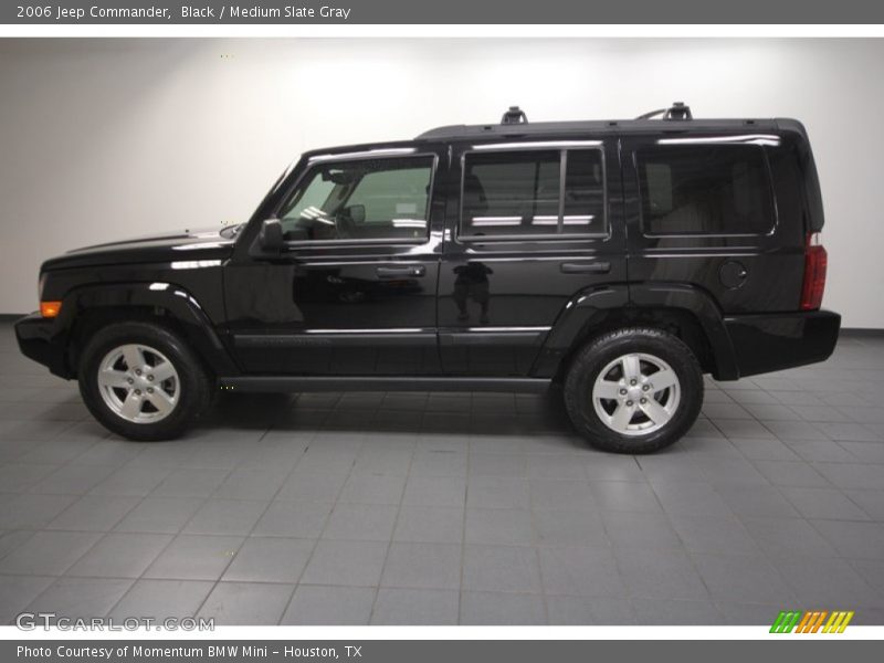 Black / Medium Slate Gray 2006 Jeep Commander