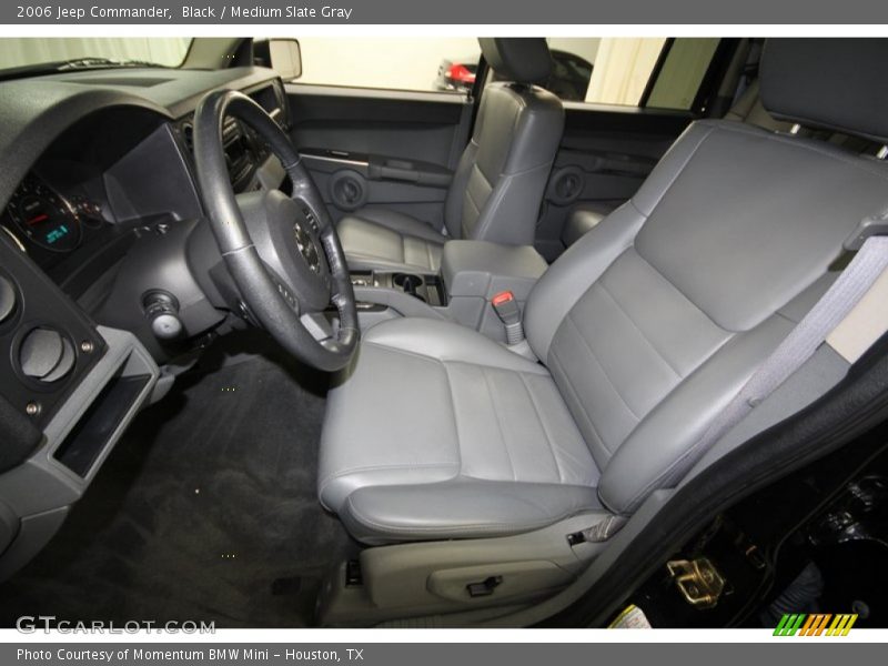 Black / Medium Slate Gray 2006 Jeep Commander