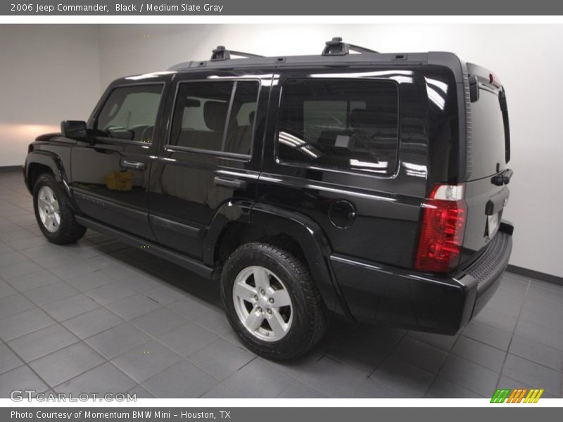 Black / Medium Slate Gray 2006 Jeep Commander