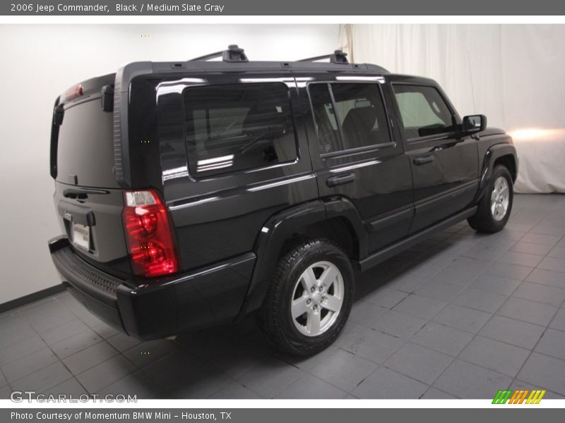 Black / Medium Slate Gray 2006 Jeep Commander