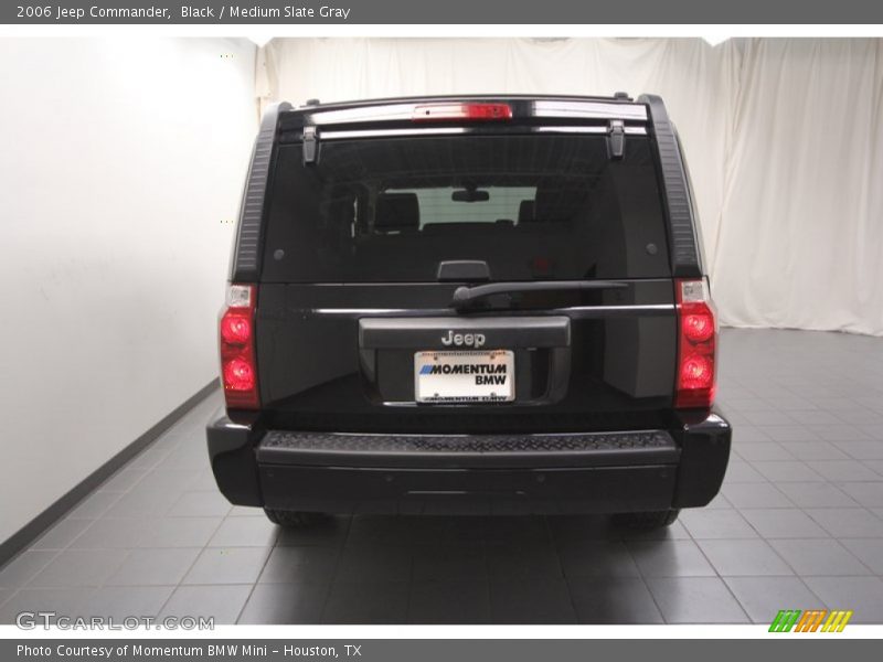 Black / Medium Slate Gray 2006 Jeep Commander