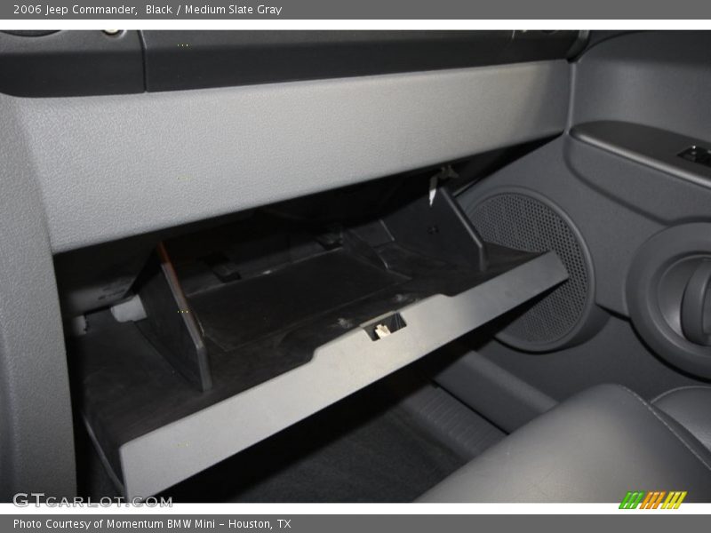 Black / Medium Slate Gray 2006 Jeep Commander