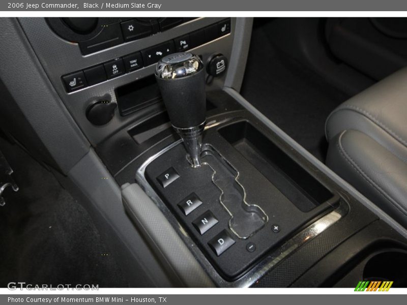 Black / Medium Slate Gray 2006 Jeep Commander