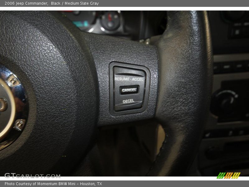 Black / Medium Slate Gray 2006 Jeep Commander