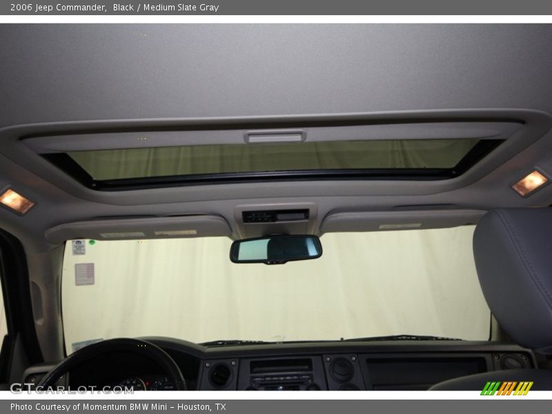 Black / Medium Slate Gray 2006 Jeep Commander