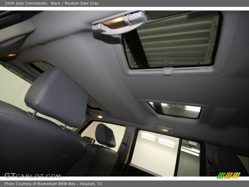 Black / Medium Slate Gray 2006 Jeep Commander