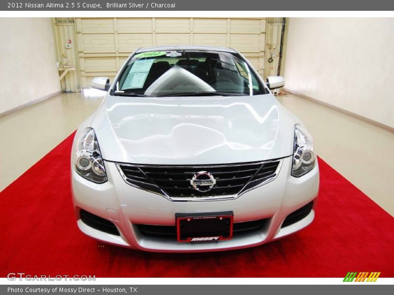 Brilliant Silver / Charcoal 2012 Nissan Altima 2.5 S Coupe