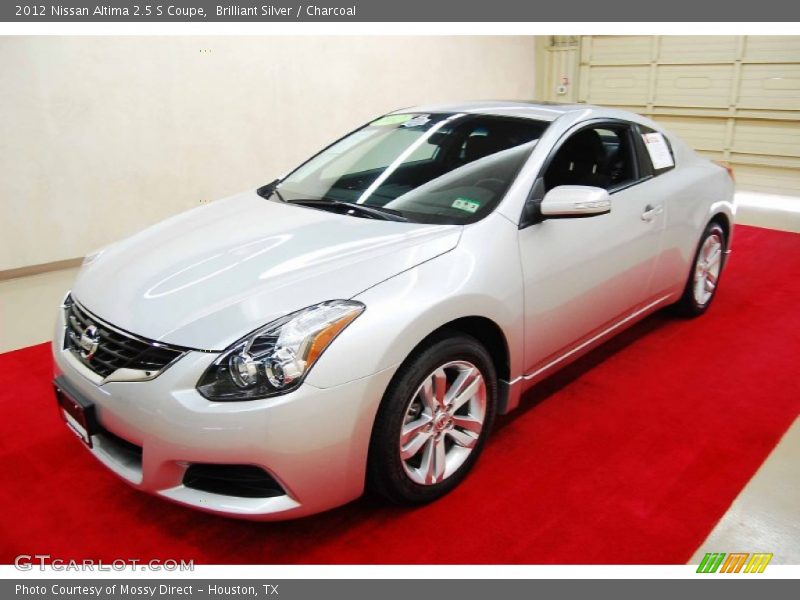 Brilliant Silver / Charcoal 2012 Nissan Altima 2.5 S Coupe