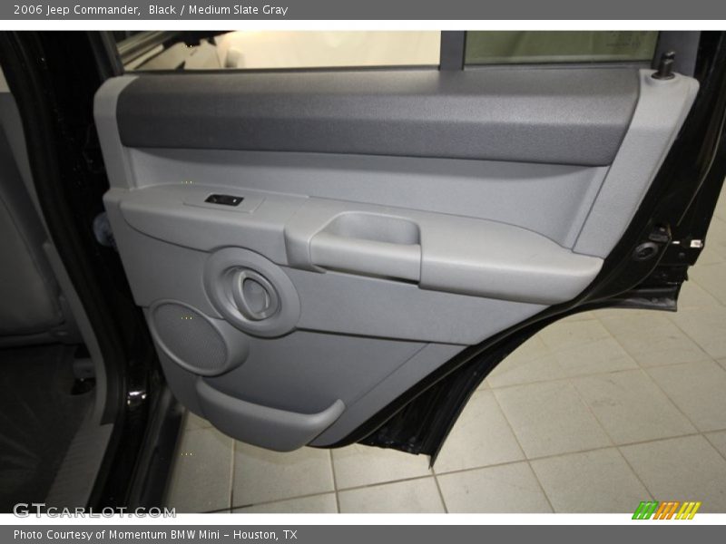 Black / Medium Slate Gray 2006 Jeep Commander