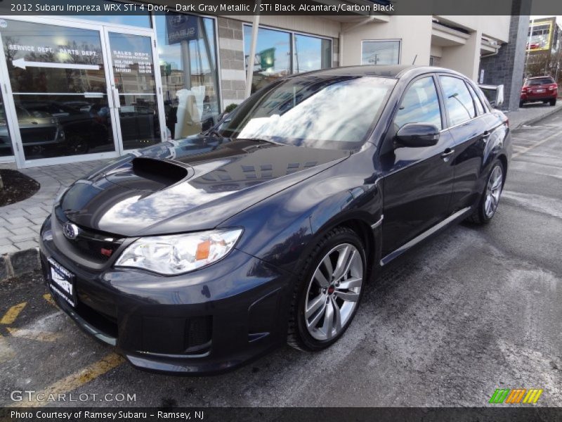 Front 3/4 View of 2012 Impreza WRX STi 4 Door