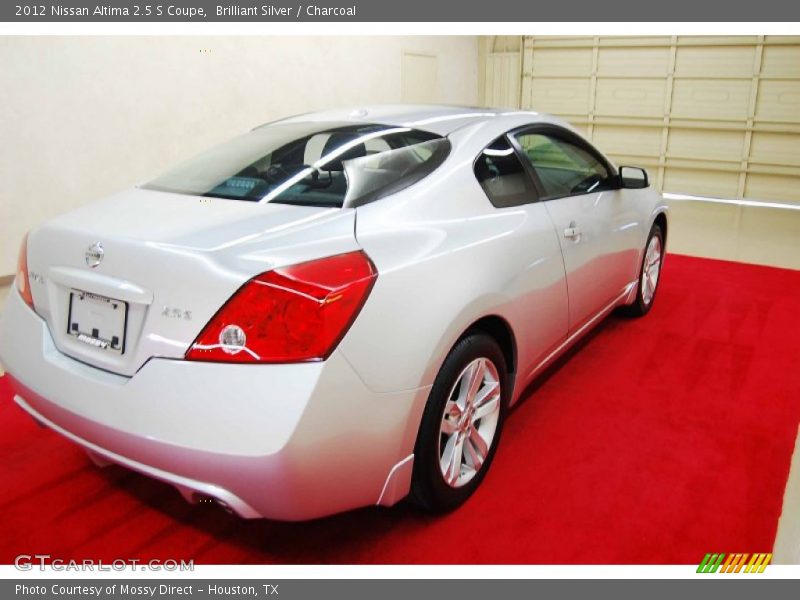 Brilliant Silver / Charcoal 2012 Nissan Altima 2.5 S Coupe