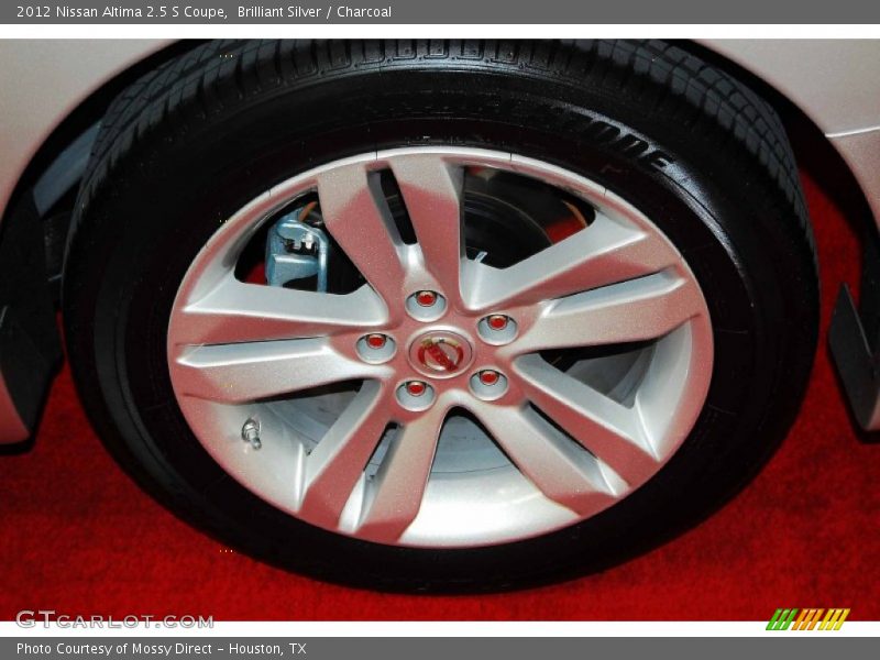 Brilliant Silver / Charcoal 2012 Nissan Altima 2.5 S Coupe