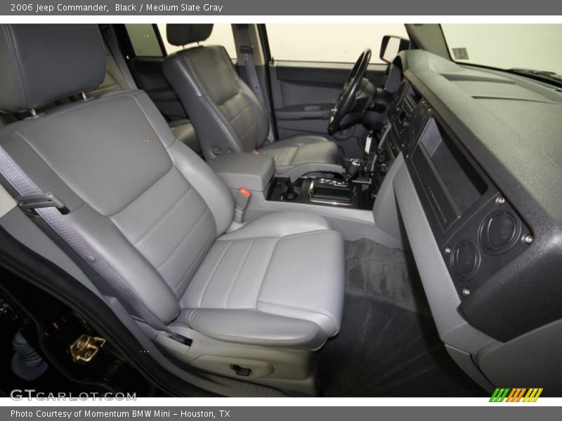 Black / Medium Slate Gray 2006 Jeep Commander