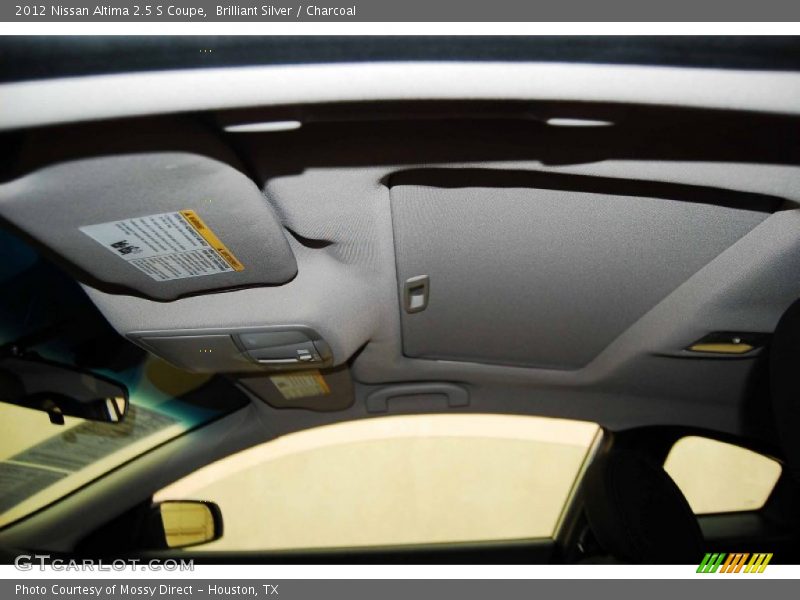 Brilliant Silver / Charcoal 2012 Nissan Altima 2.5 S Coupe